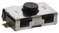 ksr213g-lfg C & K IP50 Black Button Tactile Switch, SPST 10 mA @ 32 V dc 0.8mm Surface Mount