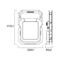 90002 Sylvania SylWork Work Light, 50 W, 5000 lm, IP65, 220-240 V