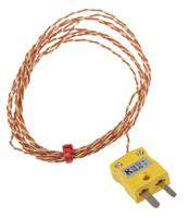 814-0134 RS PRO Type K Exposed Junction Thermocouple 2m Length, 1/0.3mm Diameter → +250°C