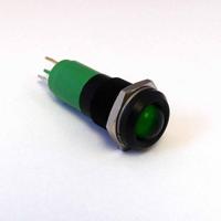 192a1355 CML Innovative Technologies 192AX35X Series Green Panel Mount Indicator, 24V ac/dc, 14mm Mounting Hole Size, IP67