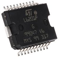 l6201ps STMicroelectronics, Brushed DC Motor Motor Driver IC, 48 V 4 A 20-Pin, PowerSO