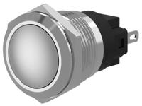 82-45711000 EAO 82 Series Push Button Switch, Momentary, Panel Mount, 16mm Cutout, SPDT, 240V, IP65, IP67