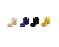 px0483 Bulgin 400 Series Grey, White, Yellow Silicone Cable Gland, 5mm min., 7mm max., IP68