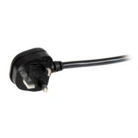 pxtukc192m StarTech.com Right Angle CEE 7/7 Plug to Straight IEC C13 Socket Power Cord, 2m