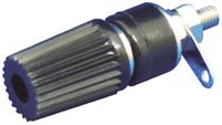 t-6530-b Sato Parts Black Female Banana Socket, 3.8 mm Connector, Solder Termination, 10A, 125V