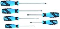 2150-2160-pz-06 Gedore Pozidriv; Slotted Screwdriver Set, 6-Piece