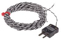 804-7883 RS PRO Type J Exposed Junction Thermocouple 5m Length, 1/0.2mm Diameter, -75°C → +250°C