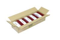 178-7661 RS PRO Hard Bristle Red Scrubbing Brush, Polyester bristle material