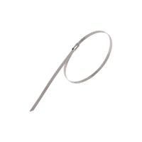 183-4226 RS PRO Cable Tie, Ball Lock, 360mm x 7.9 mm 304 Stainless Steel, Pk-100