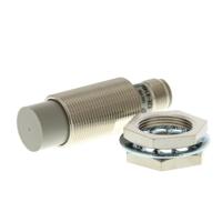 e2e-x14md1-m1g Omron Inductive Threaded Barrel Proximity Sensor, M18, 14 mm Detection, 2-Wire NO, 12 → 24 V dc
