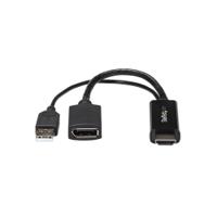 hd2dp StarTech.com HDMI to DisplayPort Adapter, 255mm Length - 3840 x 2160 Maximum Resolution