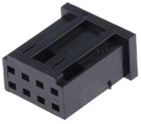 280365 TE Connectivity, AMPMODU MOD II Female Connector Housing, 2.54mm Pitch, 8 Way, 2 Row