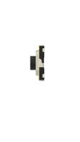 mslpt5252cg3btr TE Connectivity Black Round Button Tactile Switch, SPST 50 mA Surface Mount