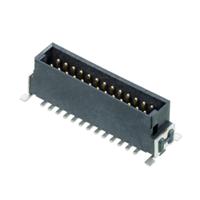 m55-7002642r HARWIN M55-700 Series Vertical Surface PCB Header, 26 Contact(s), 1.27 mm Pitch, 2 Row, Shrouded