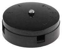 776-7646 RS PRO Black Junction Box, 4 Terminals