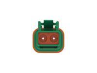 dt06-2s-tn03 TE Connectivity, DT06-2S Automotive Connector Socket Green Cable 2 Way, Cable Termination DT06-2S-TN03