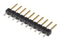 77311-101-10lf Amphenol Communications Solutions Bergstik Series Straight Through Hole Pin Header, 10 Contact(s), 2.54 mm Pitch, 1 Row,