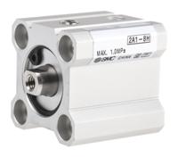 cq2b16-10s SMC Pneumatic Compact Cylinder - 16 mm Bore, 10 mm CQ2 Series, Single Acting Acting