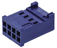 281839-4 TE Connectivity, AMPMODU HE13/HE14 Female Connector Housing, 2.54mm Pitch, 8 Way, 2 Row