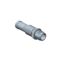 msas-17bmmm-sl8b01 Amphenol Industrial Male 17 way M12 to Male M12 Sensor Actuator Cable, 1 m