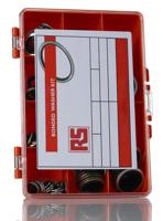 850-704 RS PRO BSP Self-Centring Imperial Kit Nitrile, Kit Contents 114 Pieces