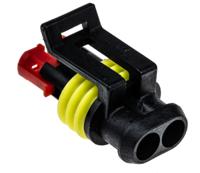 282080-1 TE Connectivity, AMP Superseal 1.5 Female 2 Way