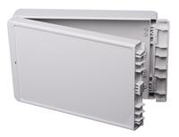 96036325-b-261706-abs-7035 Bopla Bocube Series Light Grey ABS Enclosure, IP66, IP68, Light Grey Lid, 271 x 170 x 60mm