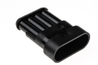 282106-1 TE Connectivity, AMP Superseal 1.5 Connector Housing Plug Cable Mount 4 Way