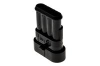 282106-1 TE Connectivity, AMP Superseal 1.5 Connector Housing Plug Cable Mount 4 Way