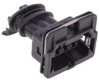 282729-1 TE Connectivity, Junior Power Timer Automotive Connector Socket Black 3 Way
