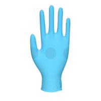 gs0212 Unigloves GS021* Blue Powder-Free Nitrile Disposable Gloves, Size S, 100 per Pack