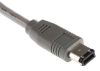 331-9329 RS PRO Male Firewire to Male Firewire  Cable, Grey, 2m