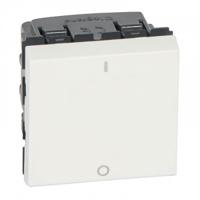 077050l Legrand White Rocker Light Switch, Mosaic
