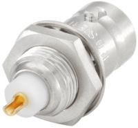 51k504-200n5 Rosenberger BNC Series, Jack Panel Mount BNC Connector, 50Ω, Solder Termination, Straight Body