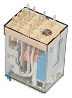 553490120094 Finder Plug In Relay, 12V dc Coil, 7A Switching Current, 4PDT