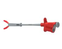 6007-iec-r Electro PJP Alligator Clip, Nickel-Plated Steel Contact, 6A, Red