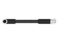 t4152ac9l14-003 TE Connectivity Male 4 way M12 to Female 4 way M12 Sensor Actuator Cable, 1.5 m