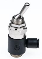 7801-06-13 Legris Toggle Lever 3/2 Pneumatic Manual Control Valve 7801 Series, G 1/4, 1/4in, III B
