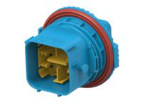 1-2445860-4 TE Connectivity, DEUTSCH NTSEAL Automotive Connector Blue Cable Mount 36 Way
