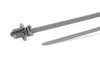 157-00115 HellermannTyton Cable Tie, 163mm x 4.6 mm, Grey Polyamide 4.6, Pk-1000
