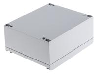 191170000 ROLEC AluCASE Series Grey Die Cast Aluminium Enclosure, IP67, Grey Lid, 200 x 170 x 90mm