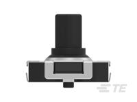 2434804-1 TE Connectivity Black Cap Tactile Switch, Single Pole Five Throw 50mA 3mm Surface Mount