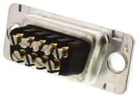 l717d-e09p-st Amphenol Communications Solutions 9 Way Cable Mount D-sub Connector Plug, 2.74mm Pitch
