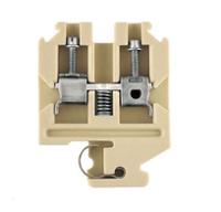 9502600000 Weidmuller  SAKK Series Brown, 4mm², Single-Level, Screw Termination, ATEX, IECEx