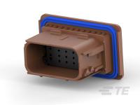 2272889-2 TE Connectivity, AMPSEAL 16 Automotive Connector Socket 16 Way