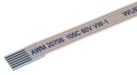 687706050002 Wurth Elektronik 6877 Series FFC Ribbon Cable, 6-Way, 0.5mm Pitch, 50mm Length