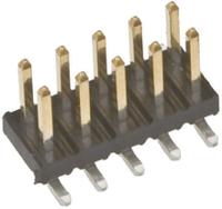 57202-g52-02lf Amphenol ICC Minitek Series Straight Surface Pin Header, 4 Contact(s), 2 mm Pitch, 2 Row, Unshrouded