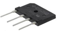 gsib2580-e345 Vishay Bridge Rectifier, 25A, 800V, 4-Pin