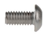 232-8170 RS PRO Stainless Steel Hex Socket Button Screw, ISO 7380, M4 x 8mm