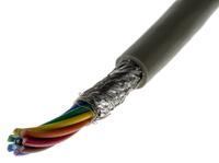 b953084-ge321 Alpha Wire ProTekt Series Data Cable, 8 Cores, 0.23 mm², Screened, 24 AWG, 50m, Screened Shield